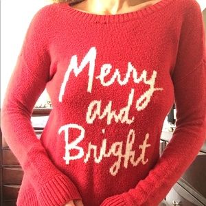 Hollister Christmas Sweater